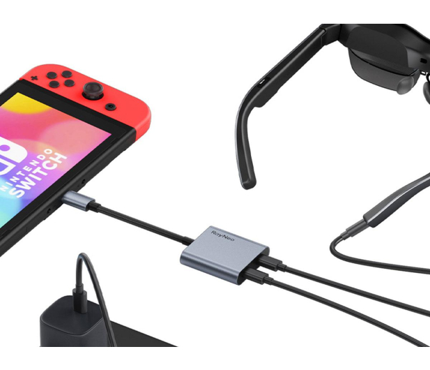 RayNeo Adapter USB-C do ładowania dla okularów AR RayNeo - 1490725 - zdjęcie 3
